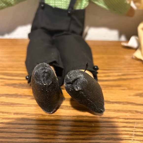 Vintage Painted Face Cloth Dolls Wangs Intl Inc Doll - Picture 5 of 12